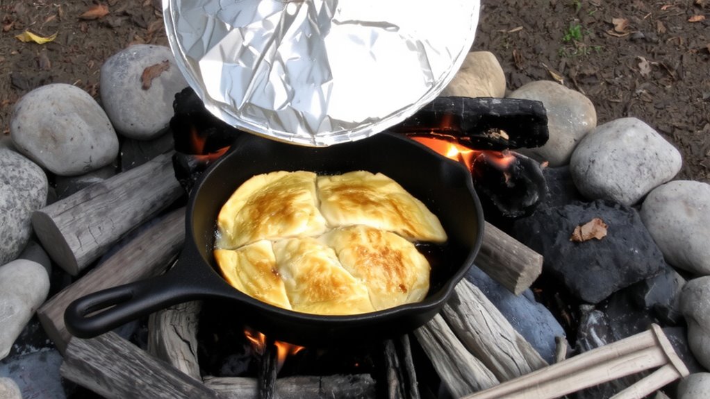two tier fire setup