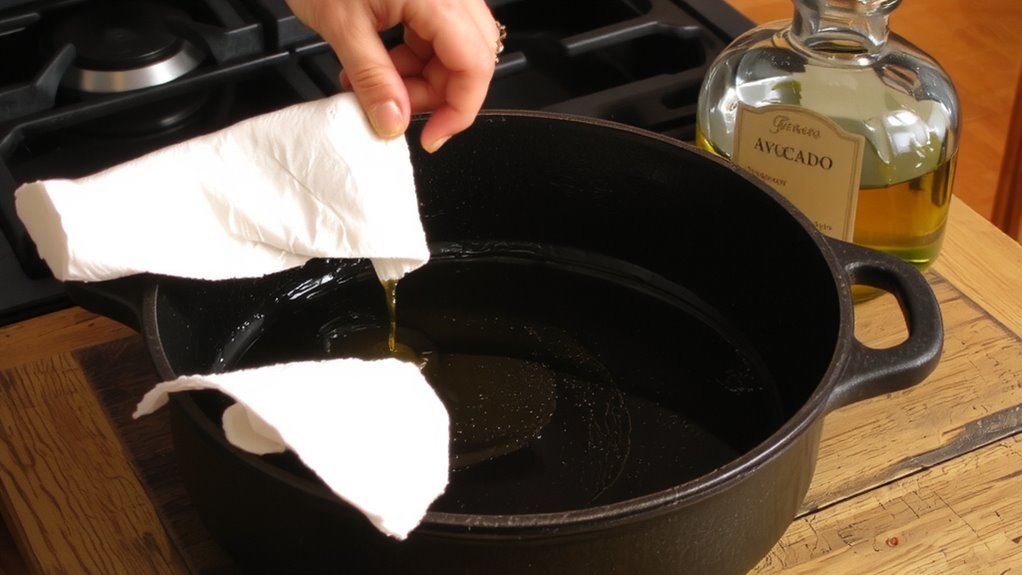 use high smoke point oils