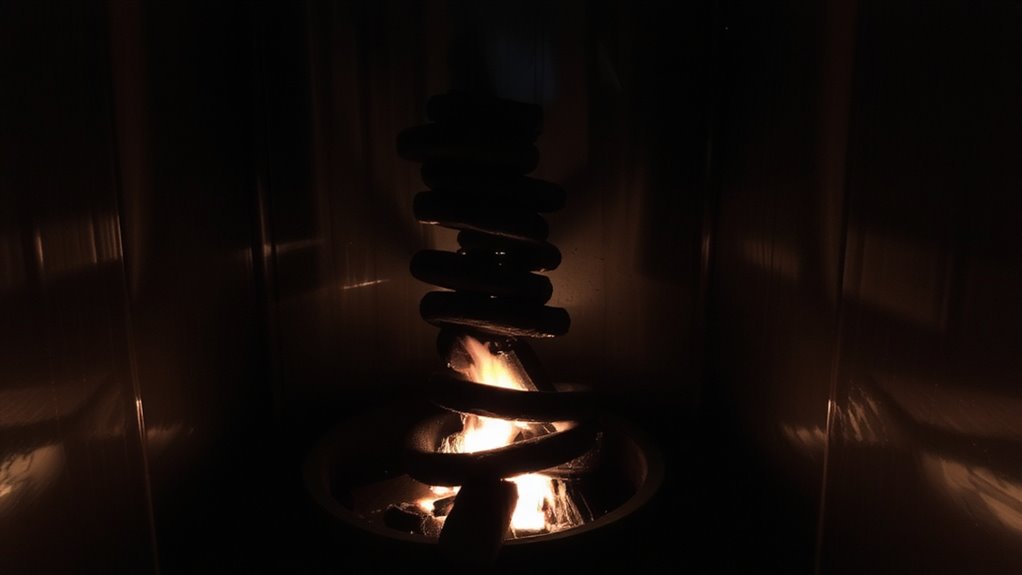 vertical snake charcoal setup