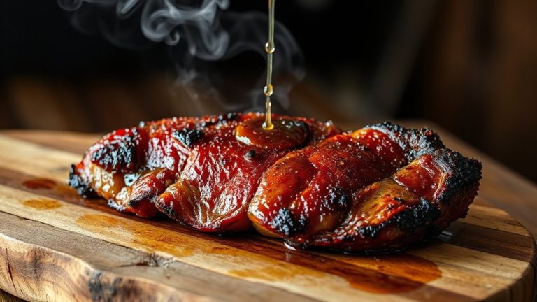 vinegar spritz brightens smoked meat