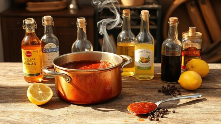 vinegars in barbecue sauces