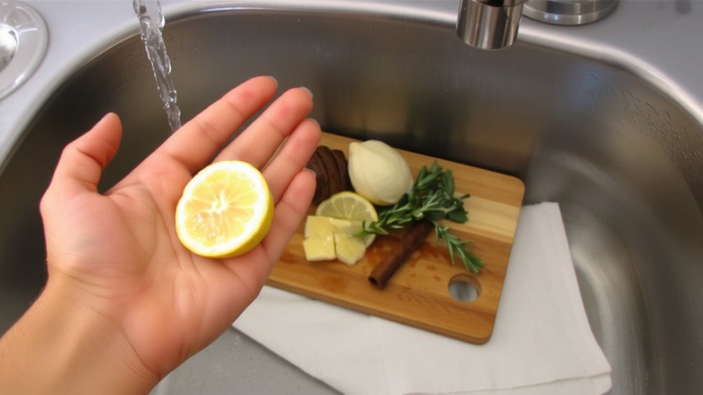 wash hands preserve flavor