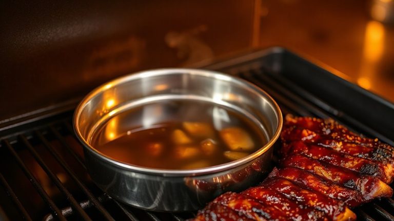 water pan for moist barbecue