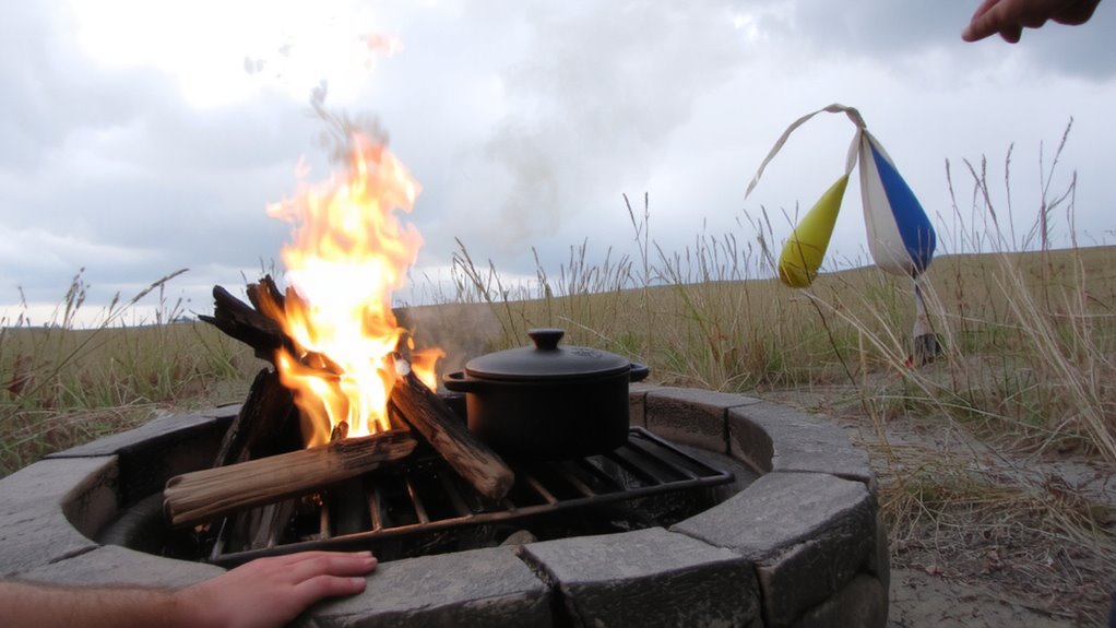 wind speed controls fire temperature