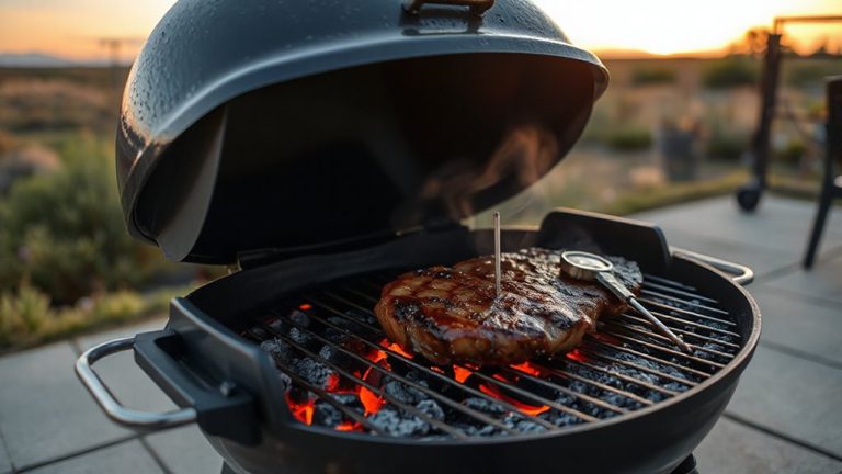 windproof charcoal temperature control