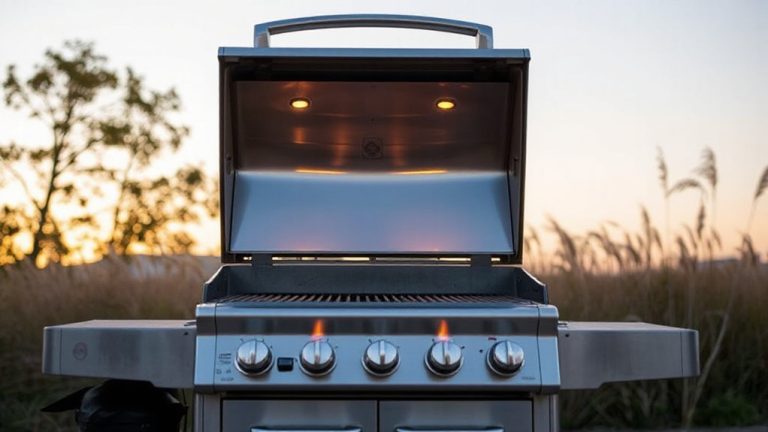 windshield shields grill burners