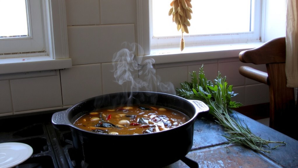 winter savory for beans