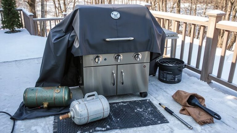 winterize outdoor gas grills